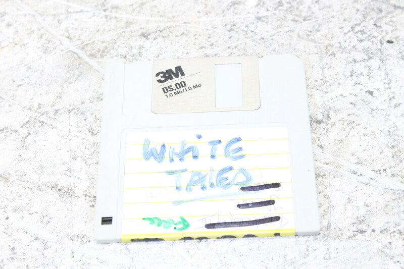 Quantegy 467 1/2 inch mastering tape in protective case + 3M floppy