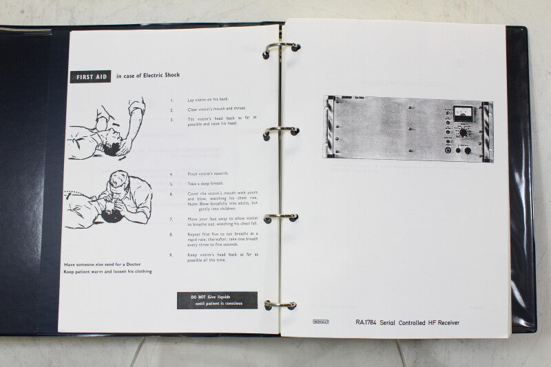 Racal RA 1784 Maintenance Manual Parts 1 and 2