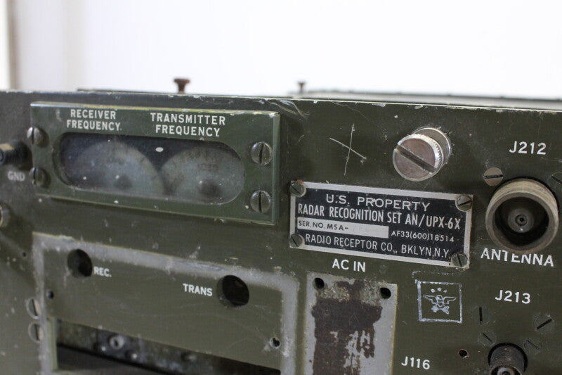 Radio Receptor Co. US Army Signal Corps Receiver Transmitter Radio RT 264 / UPX6