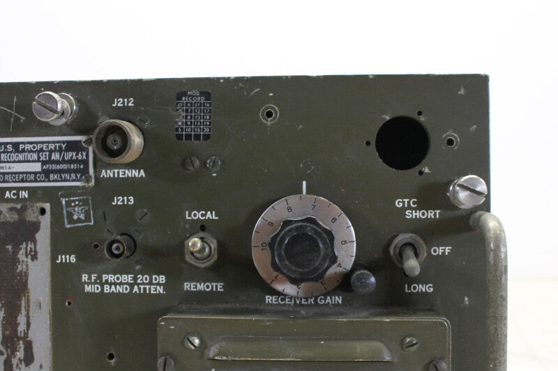Radio Receptor Co. US Army Signal Corps Receiver Transmitter Radio RT 264 / UPX6