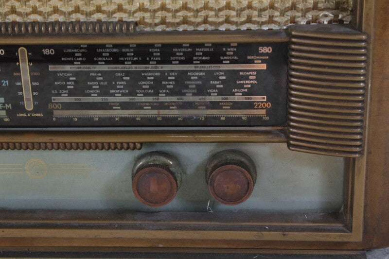 Radiobell RB510 AM vintage tube radio 1955/1956