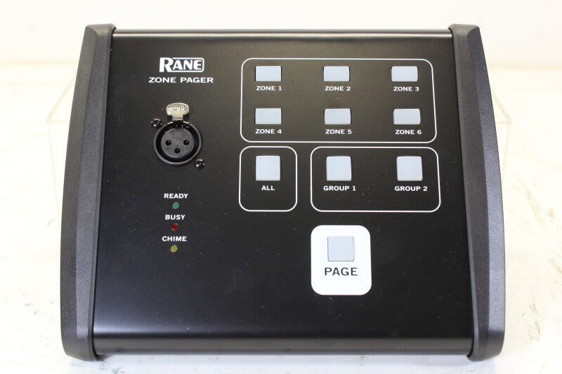 Rane Zone Pager Tabletop 6 channel paging station