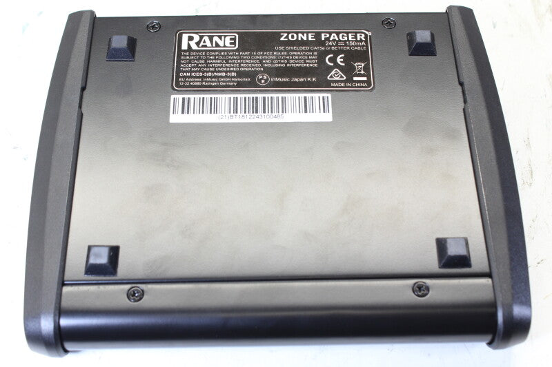 Rane Zone Pager Tabletop 6 channel paging station