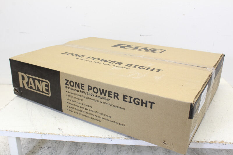 Rane Zone Power Eight 8-Channel 70V/100V Amplifier