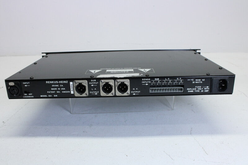Renkus-Heinz X31 Crossover + PM31-12D Card