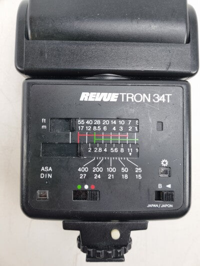 Revue TRON 34T - Camera flash