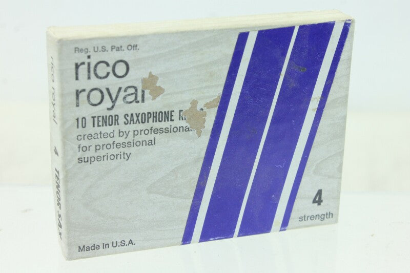 Rico international Tenor Saxophone Reeds 4 Pcs in Original Box