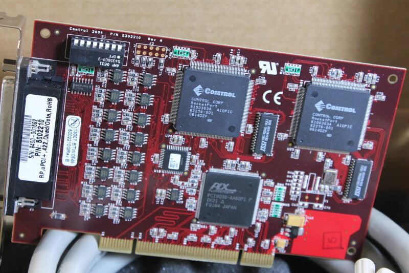 Comtrol RocketPort Plus Universal PCI and RS-422, SMPTE, 8-Port, RoHS