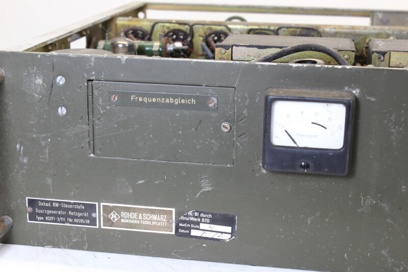 Rohde & Schwarz HS 371-3 Test Equipment