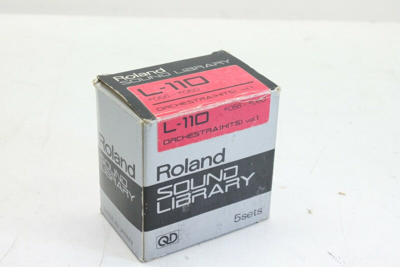 Roland Sound library - L-110- Orchestra (hits) vol.1 No.056/060