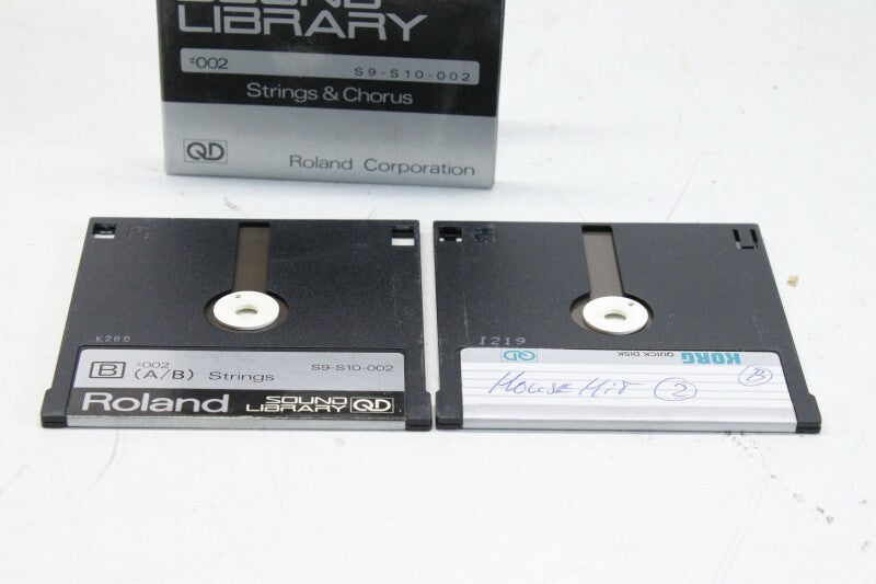 Roland Sound library Strings & Chorus (Chorus is replaced with house hits)