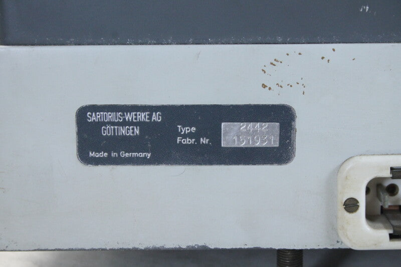 Sartorius-Werke AG Göttingen Type 2442 Analytical Lab Balance
