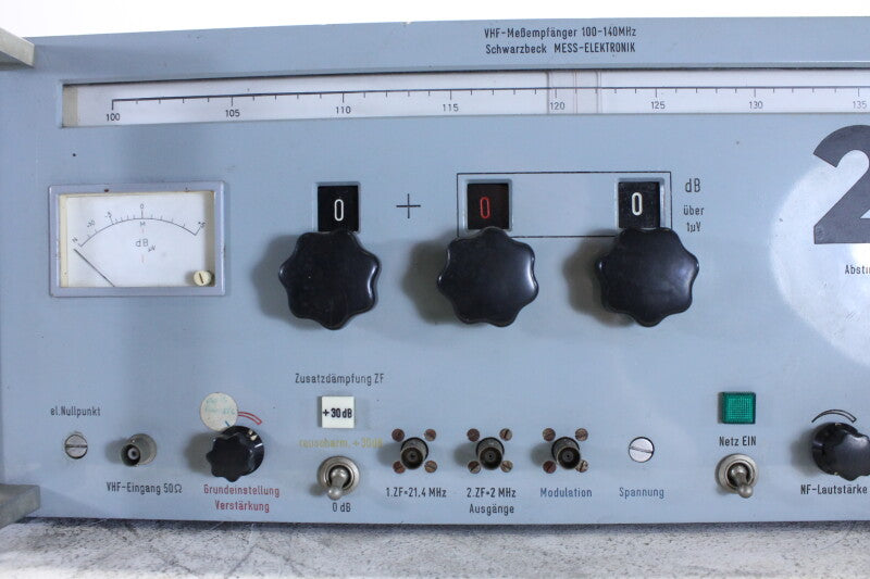 Schwarzbeck VHF Measuring receiver 100-140mhz