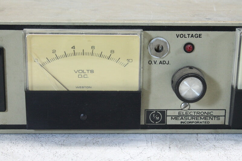 Electronic Measurements Inc. SCR 7,5 -100-0196-OV Power Supply