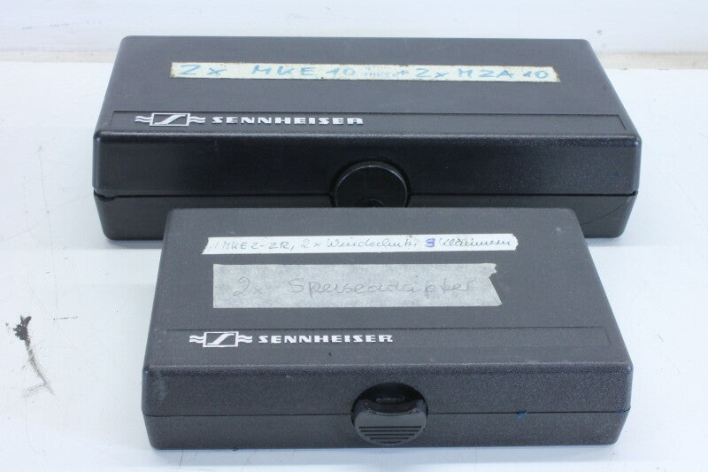 Sennheiser 2 Microphone Boxes - Blue Foam Needs To Be Cleaned