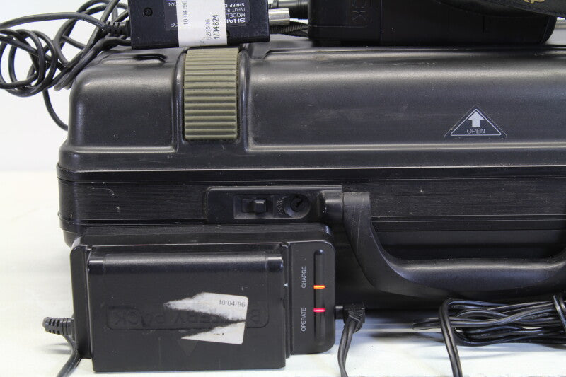 Sharp camcorder vl -c73 vhs 8x zoom
