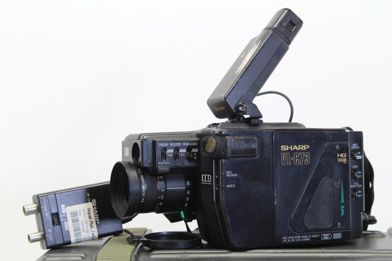 Sharp camcorder vl -c73 vhs 8x zoom