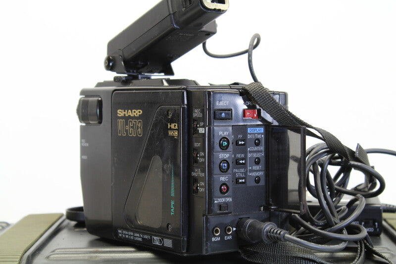 Sharp camcorder vl -c73 vhs 8x zoom