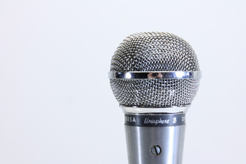 Shure 588SA Vintage Microphone Like the SM58, but early days Unisphere B