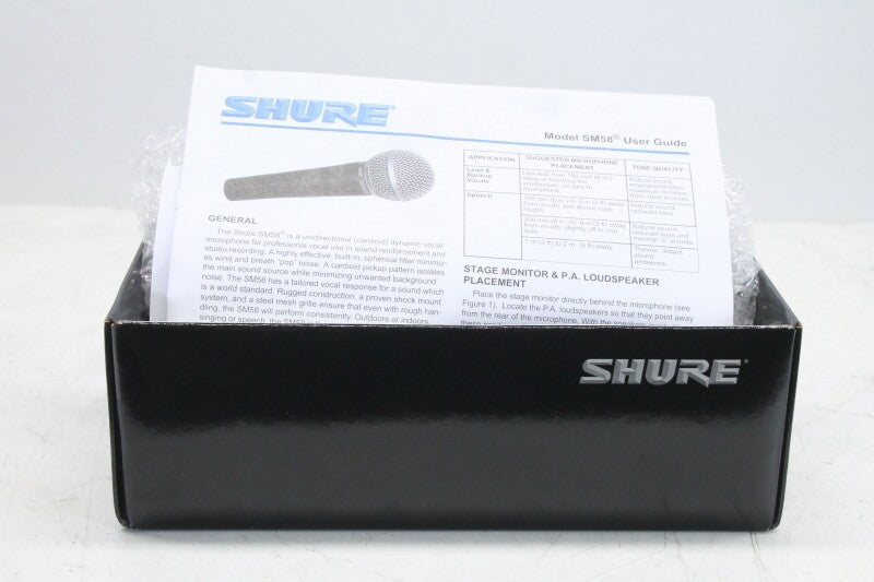 Shure SM58 Box