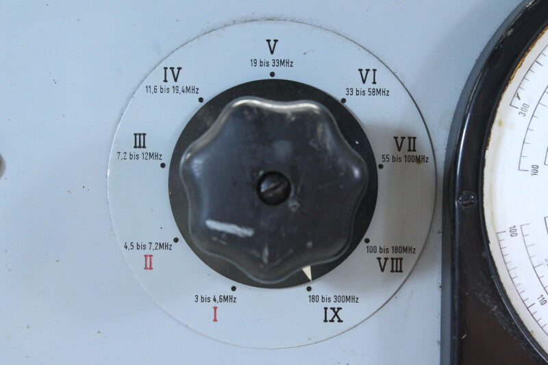 Siemens FM/AM Empfänger Meßsender 3 bis 300 MHz Rel 3W41B Receiver Measuring Transmitter