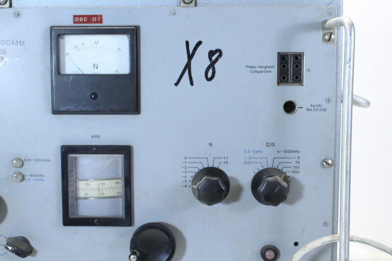 Siemens Pegelsender Level Oscillator 0,3-1200 kHz Rel 3W29i2