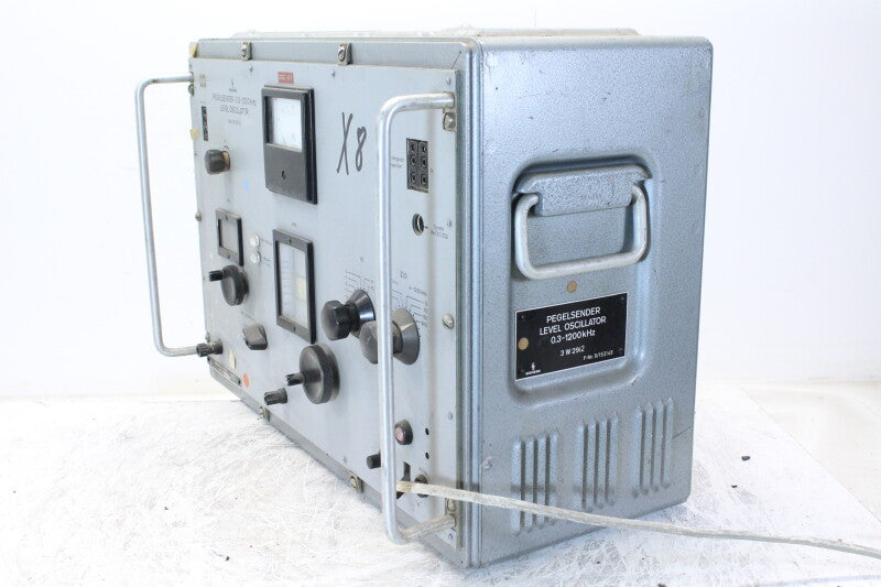 Siemens Pegelsender Level Oscillator 0,3-1200 kHz Rel 3W29i2
