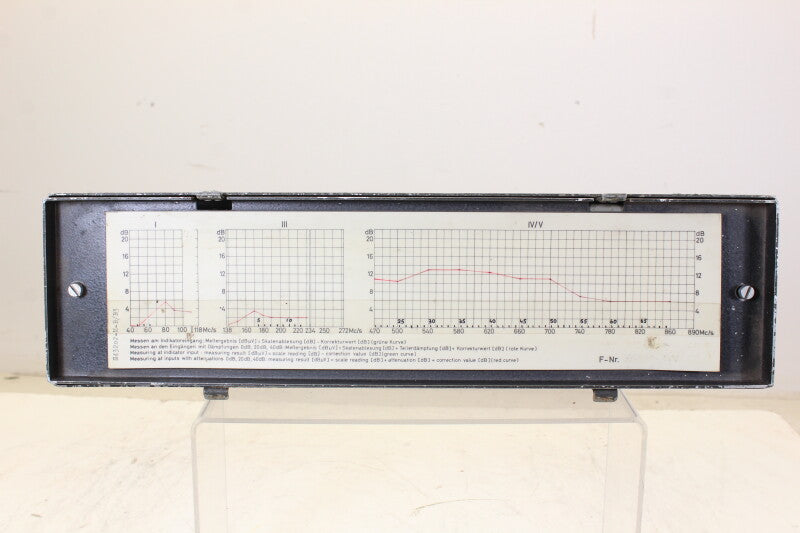 Siemens SAM 390 TV-Antenne Level Meter