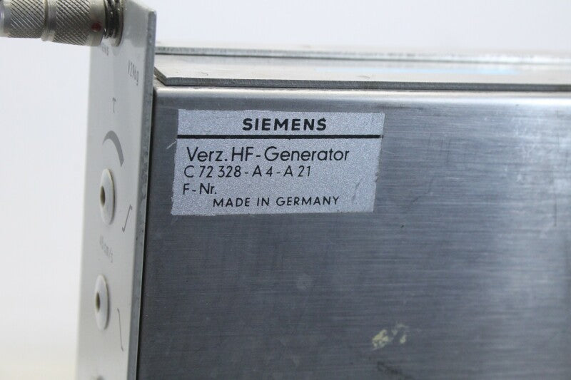 Siemens Sitral V296g R-F Generator (No.3)