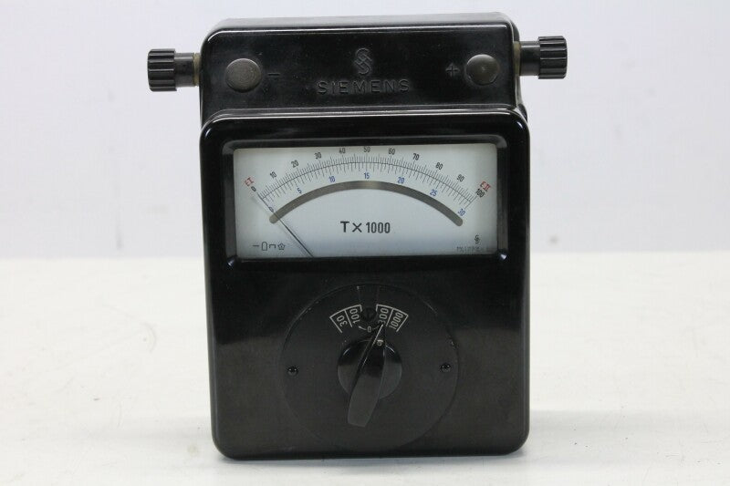 Siemens µA Multizet L11 P10 Meter