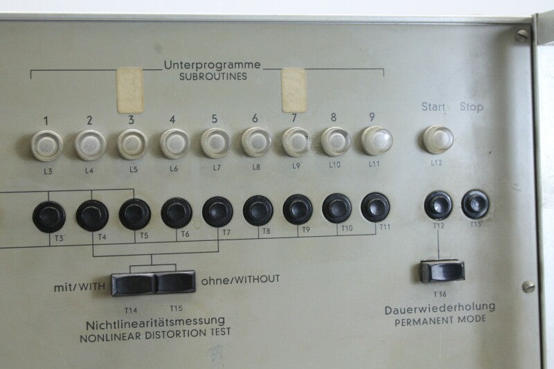 Siemens W2060 Autom. Sound Progr. Meas. Set -Transm 30Hz-16kHz