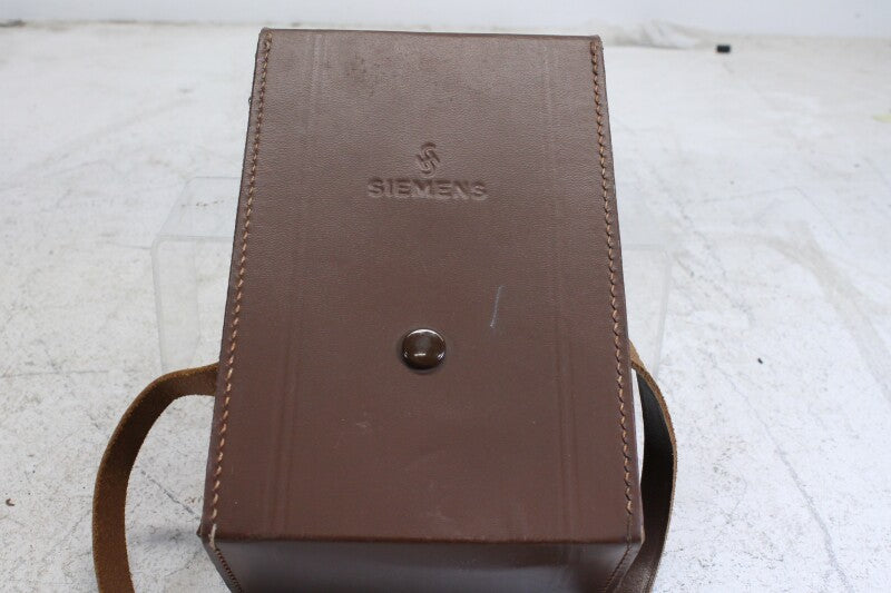 Siemens Resistance Decade in leather bag