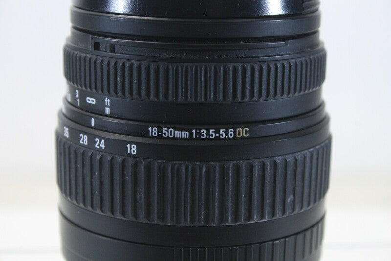 Sigma 18-50mm 1:3.5-3.6 DC Lens Without Image Stabilizer (No.2)