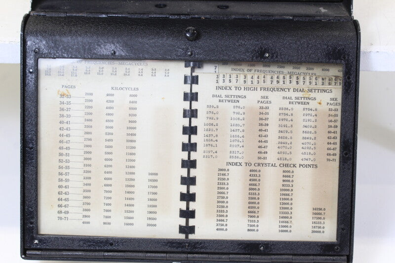 Signal Corps BD-221 Frequency Meter