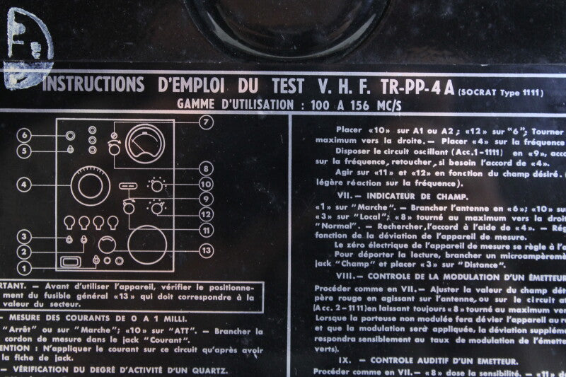Socrat 1111 TR-PP-4A - Transmitter Near Mint Condition (no. 2)