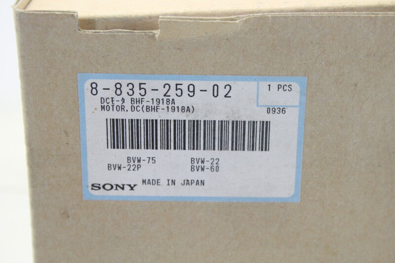Sony 8-835-259-02 DC Motor BHF-1918A