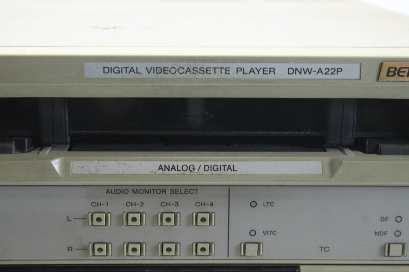 Sony Betacam SX Digital Videocassette Player DNW-A22P