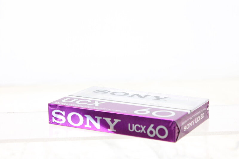 Sony Cassette UCX 60 90m type II Chrome NEW/SEALED