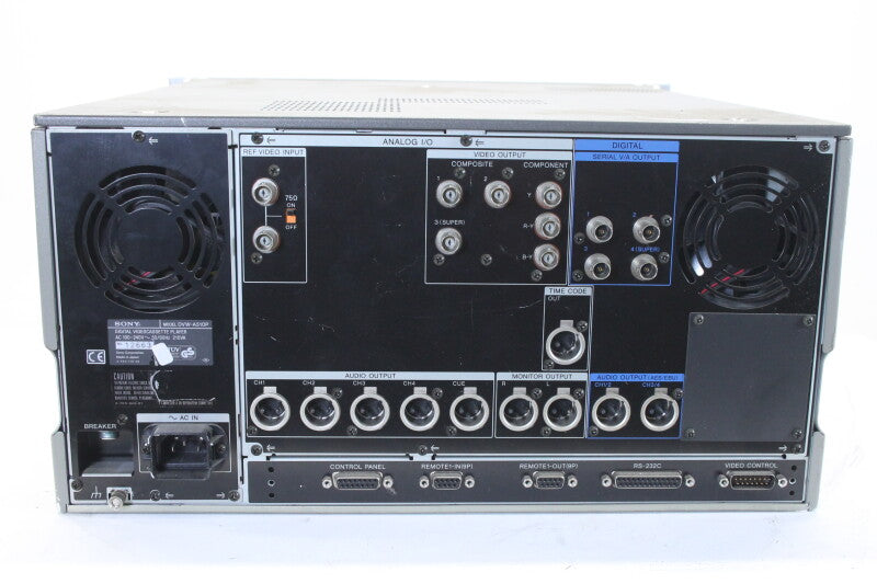 Sony Digital Betacam Player DVW-A510P
