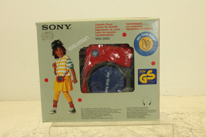 Sony My First Sony - WM-3060 - Walkman /w accessories and original box