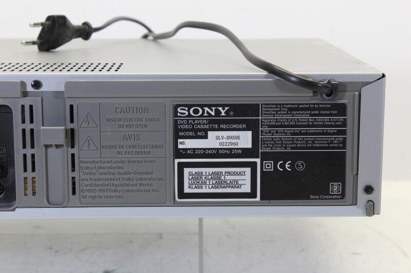 Sony SLV-D950 DVD VHS Player with Remote