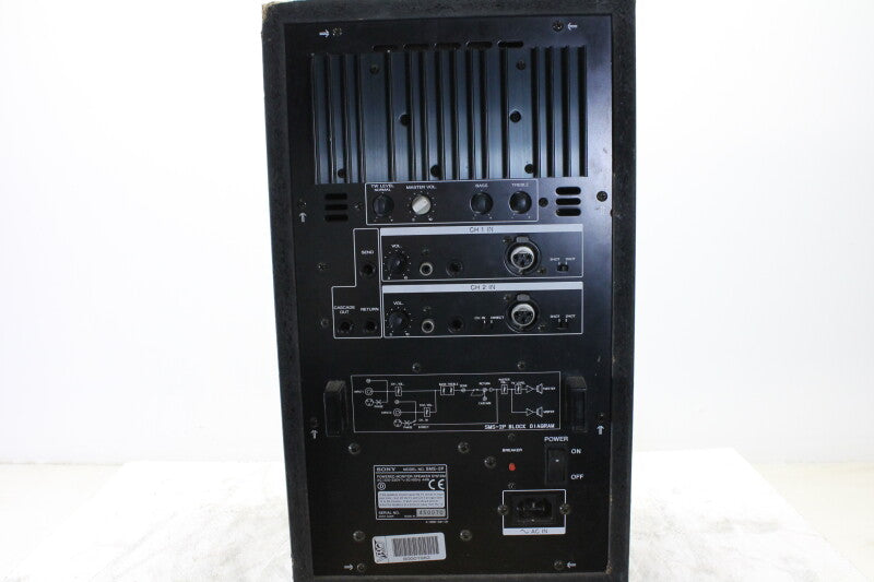 Sony SMS-2P Powered Monitor Speaker System