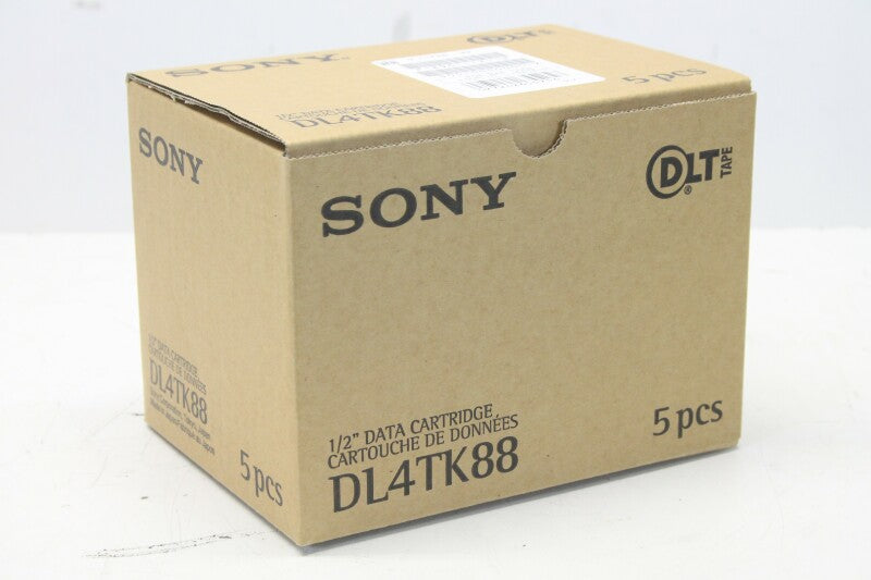 Sony DL4TK88 - 80Gb DLT tape IV - 1/2 Inch Data Cartridge, Box with 5 Pieces