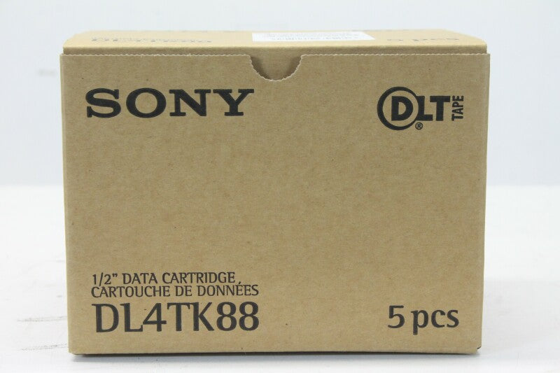 Sony DL4TK88 - 80Gb DLT tape IV - 1/2 Inch Data Cartridge, Box with 5 Pieces