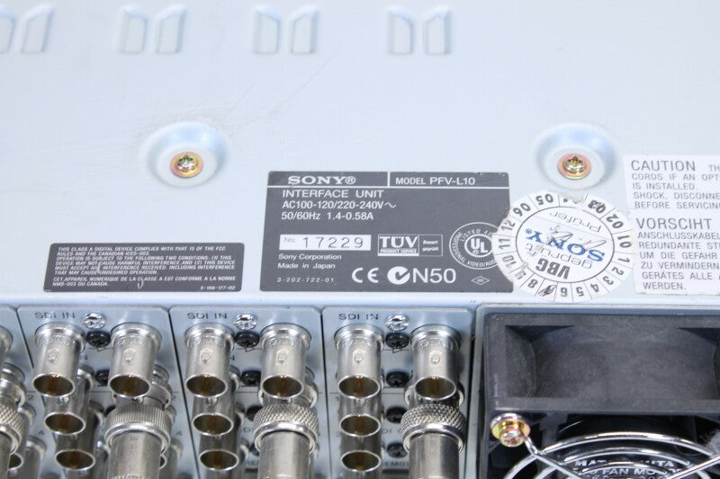 Sony PFV-L10 Interface Unit
