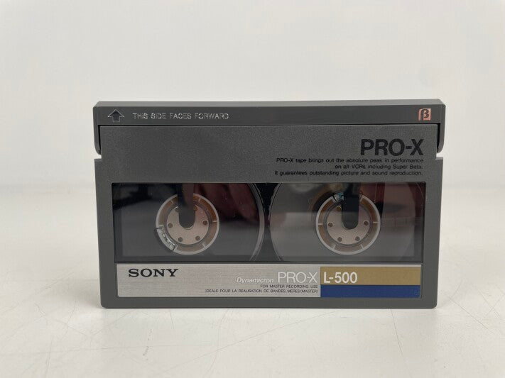Sony Sony PRO-X L-500 Betamax Tape – New Old Stock