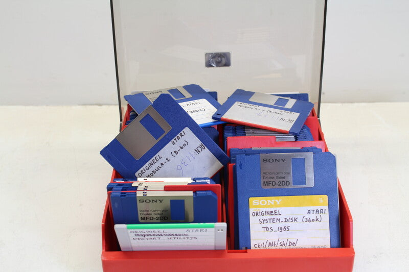 Sony various diskettes storage 60 mirco floppydisks