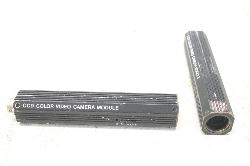 Sony XC-999 CCD Color Video Camera Module Set With Lenses, Filters, Cables, and Power Supplies