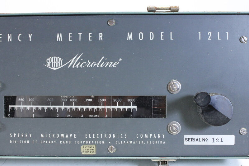 Sperry Frequency Meter Model 12L1