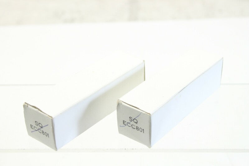 SQ ECC801 (12AT7) O-Getter Tube - Set of 2 Tubes